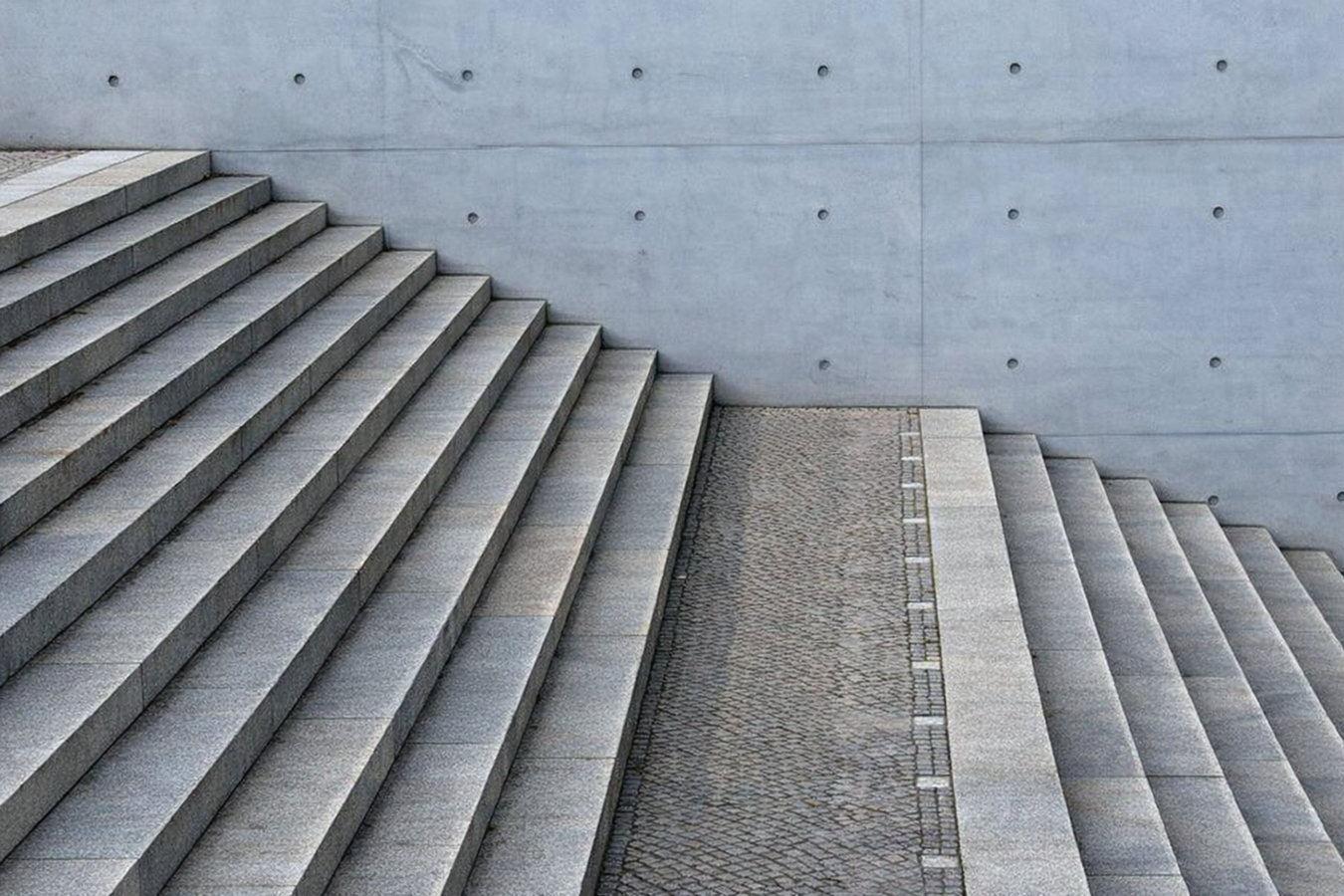 Concrete steps construction