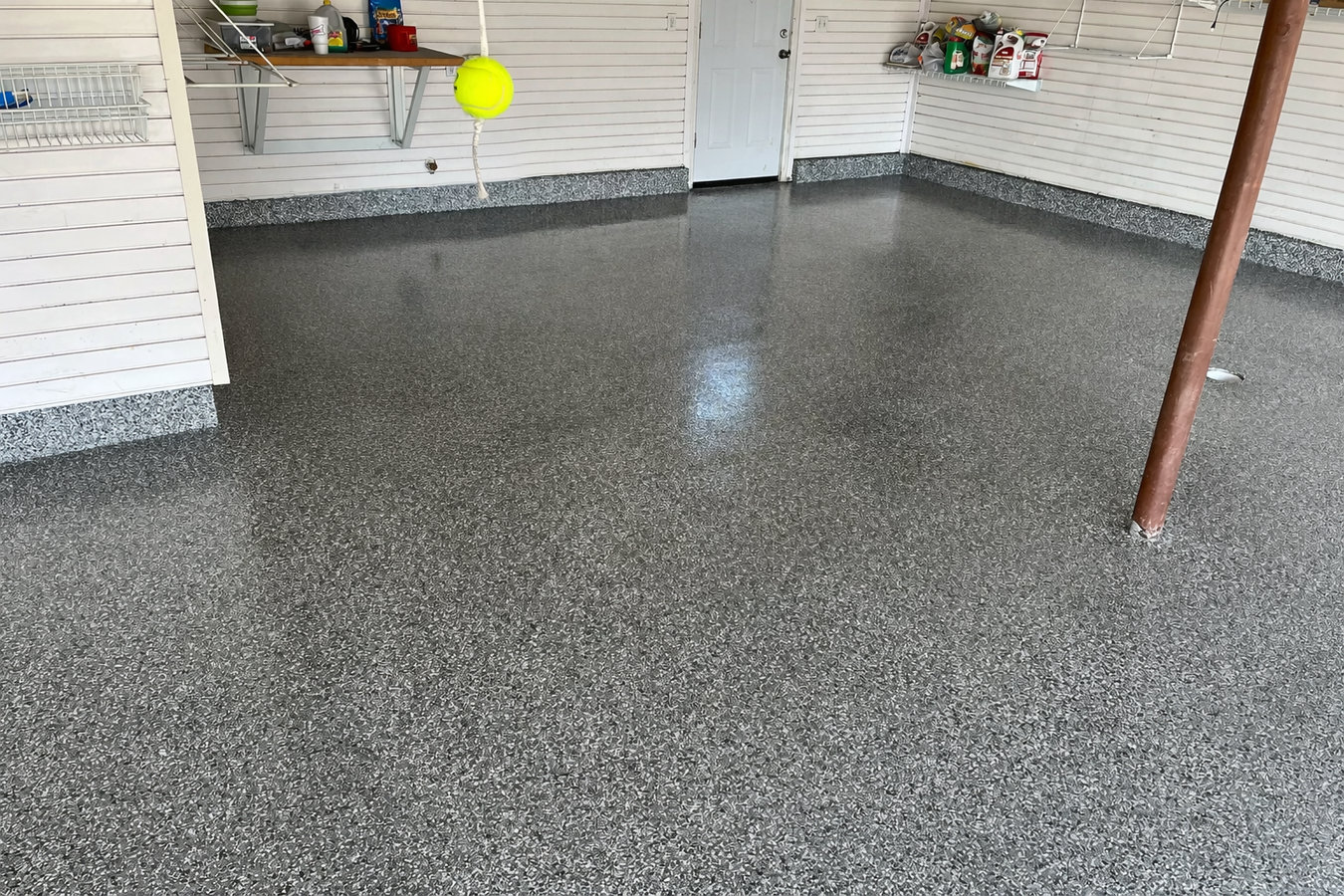 Garage floor concrete in Orangetown, NY